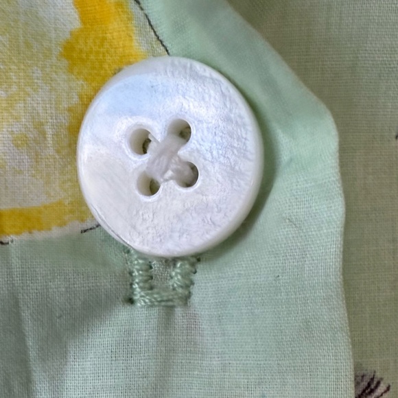 SARAH PATRICK by Kiel James Patrick Green Button Up Lemonade Dress - Picture 6 of 8